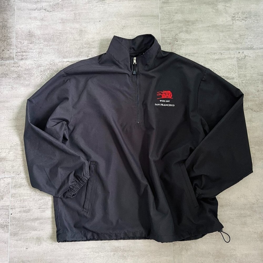 NORTH N END Size-XL Light -Weight Wind-breaker Black Sweatshirts